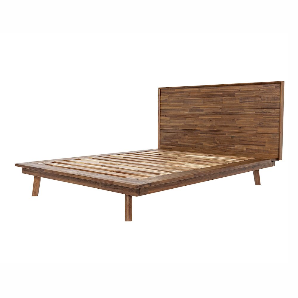 Gia King Bed - Warm Pecan. Picture 1