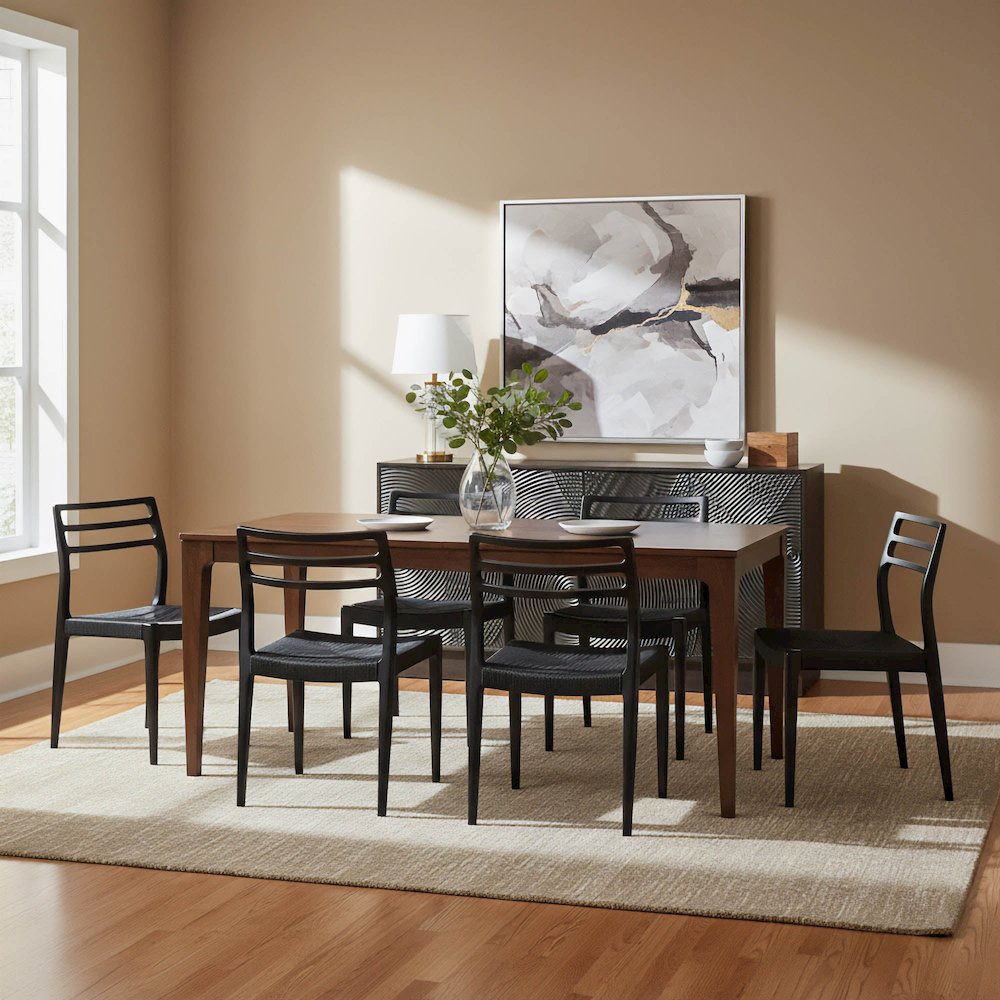Java Dining Chair - Black. Picture 2