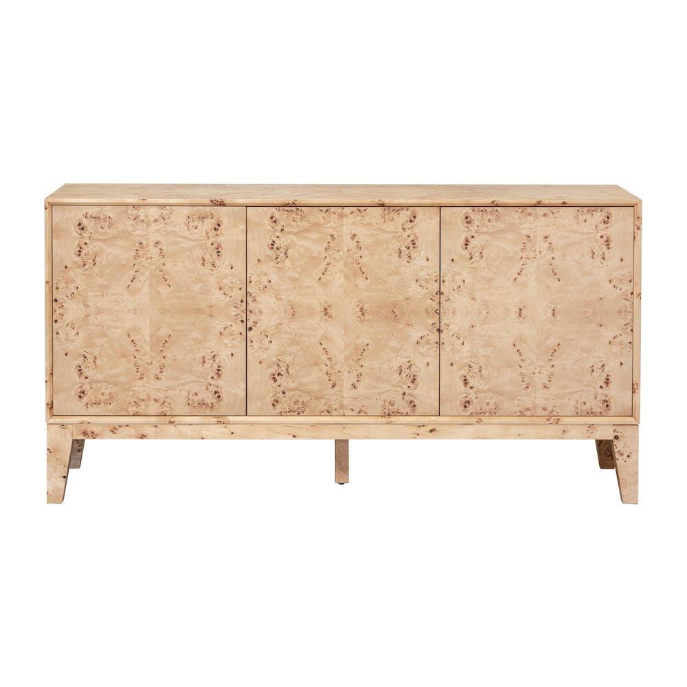 Mappa 3 Door Sideboard - Light Burl. Picture 3
