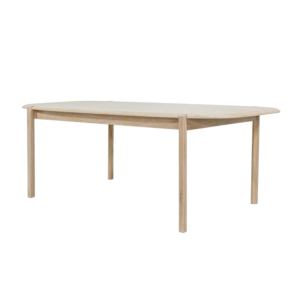 Runway Large Dining Table 82" - Light Oak. Picture 1