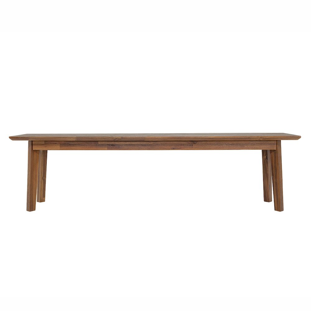 Gia Bench - Warm Pecan. Picture 4