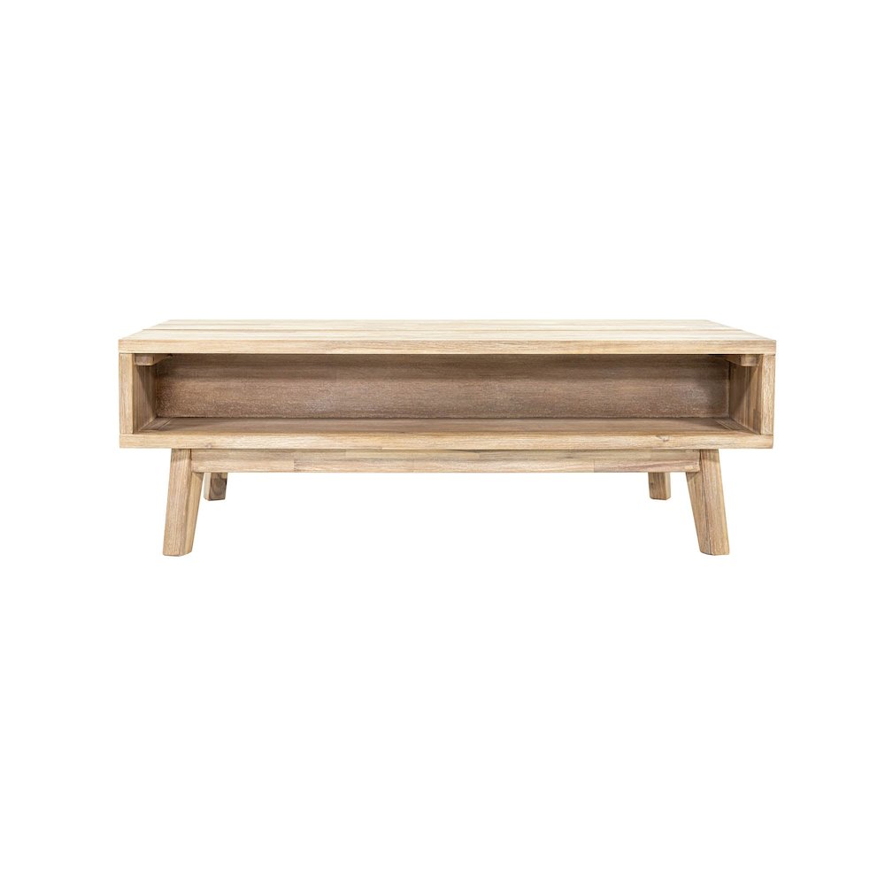 Gia Coffee Table with Lift Top - Light Driftwood. Picture 6