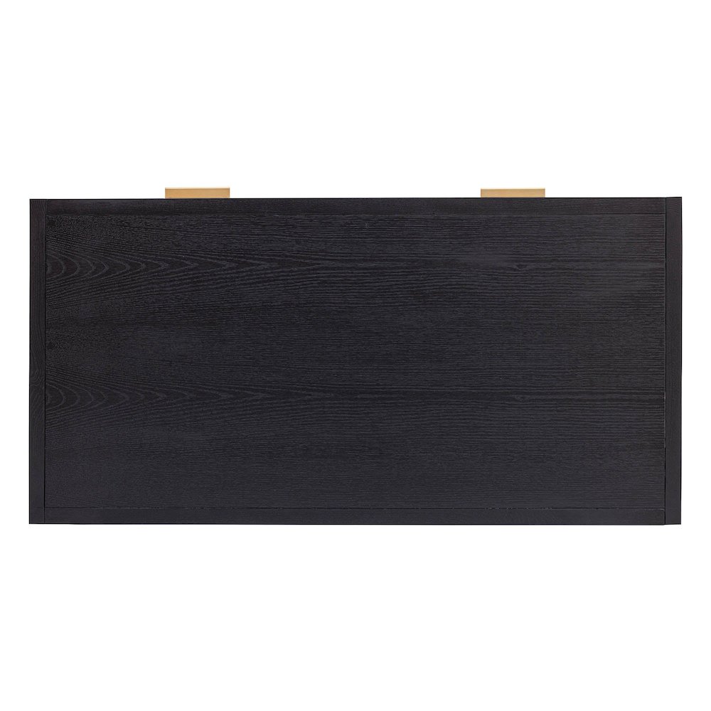 Rattan Desk - Ebony. Picture 8