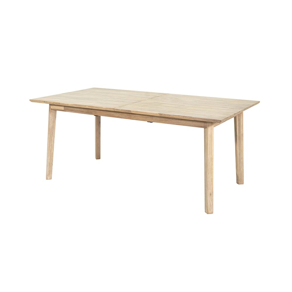 Gia Extension Dining Table 71/102" - Light Driftwood. Picture 9