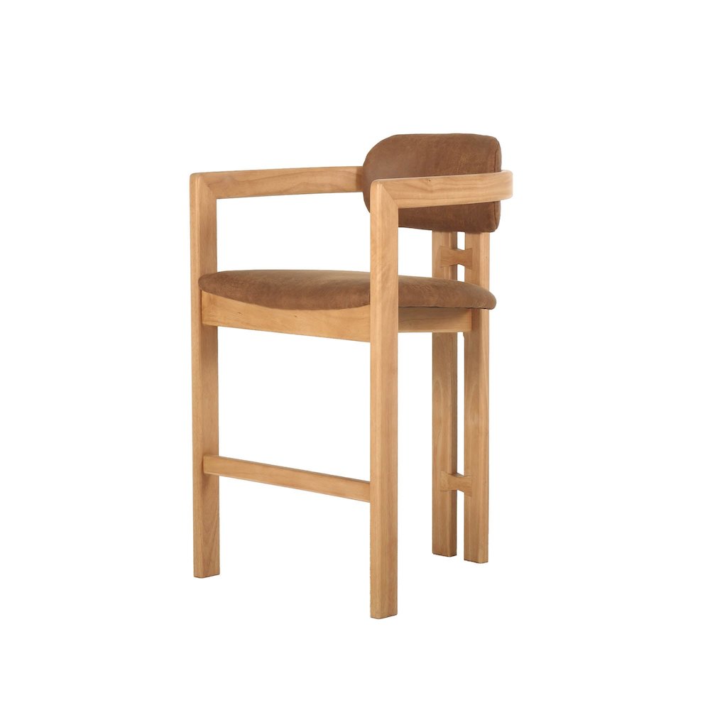 Monterrey Counter Stool - Cognac. Picture 1