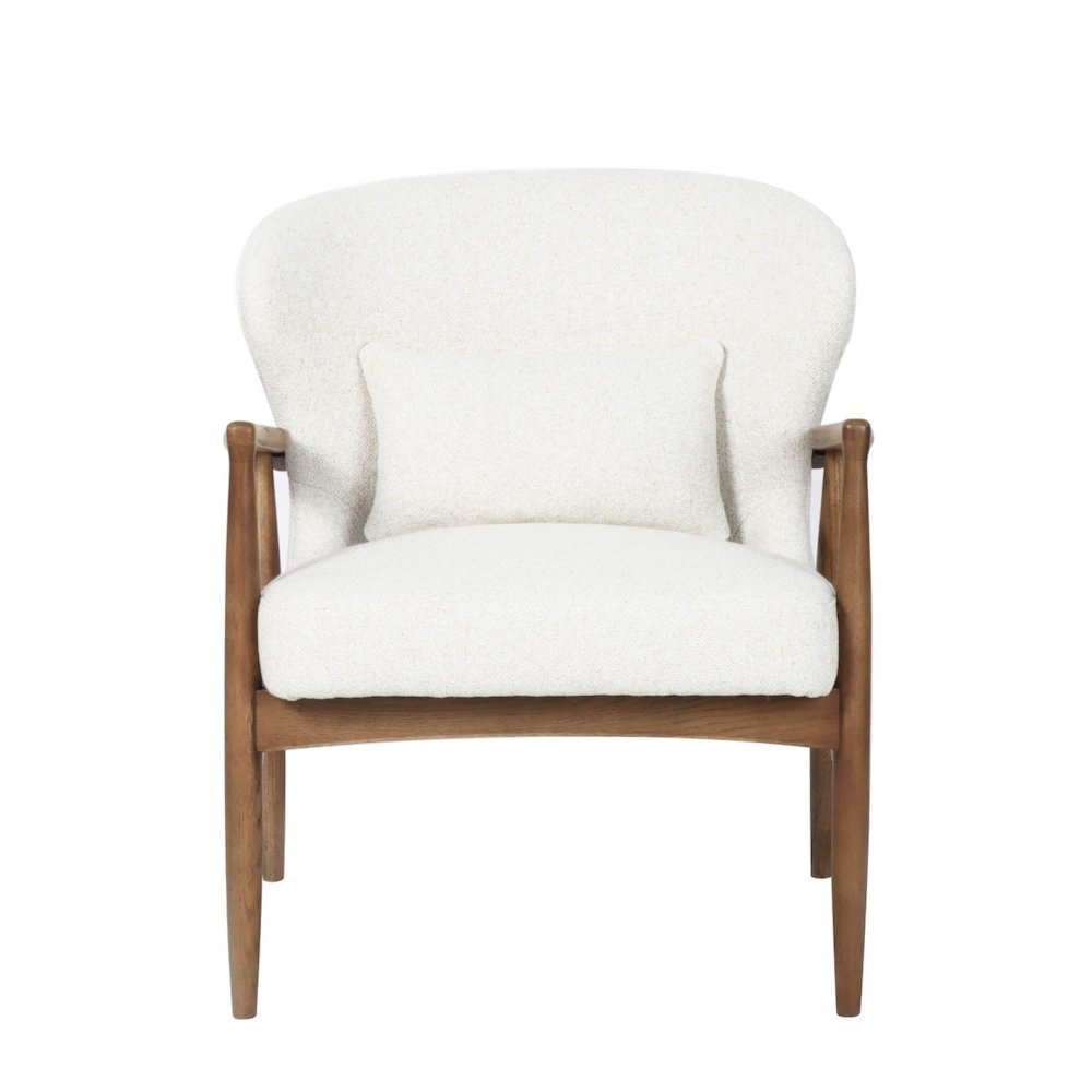 Rhodes Club Chair - Snow. Picture 4