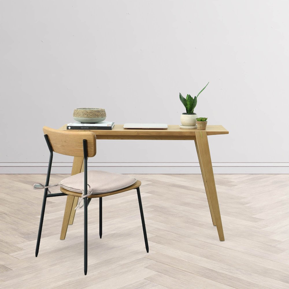 Colton Dining Chair - Natural Wood Seat. Picture 10