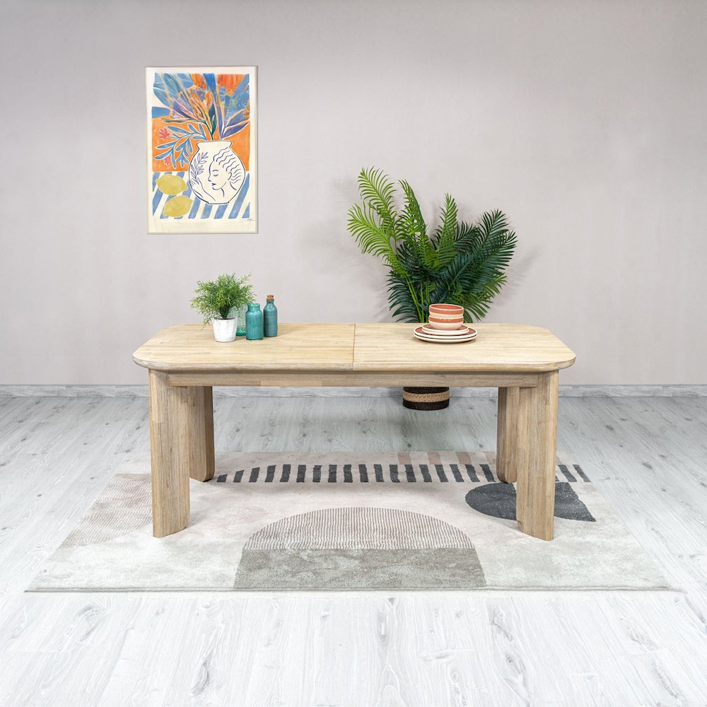 Haru Extension Dining Table (70"/102"). Picture 13