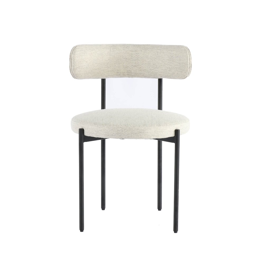 Cleo Dining Chair - Macadamia Travertine. Picture 3