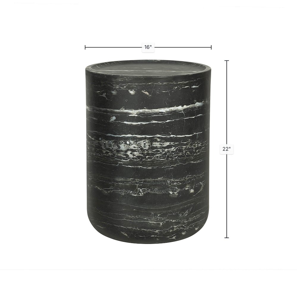 Geri Side Table - Nero. Picture 3
