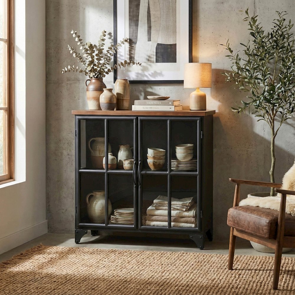 Tradition 2 Door Sideboard. Picture 2