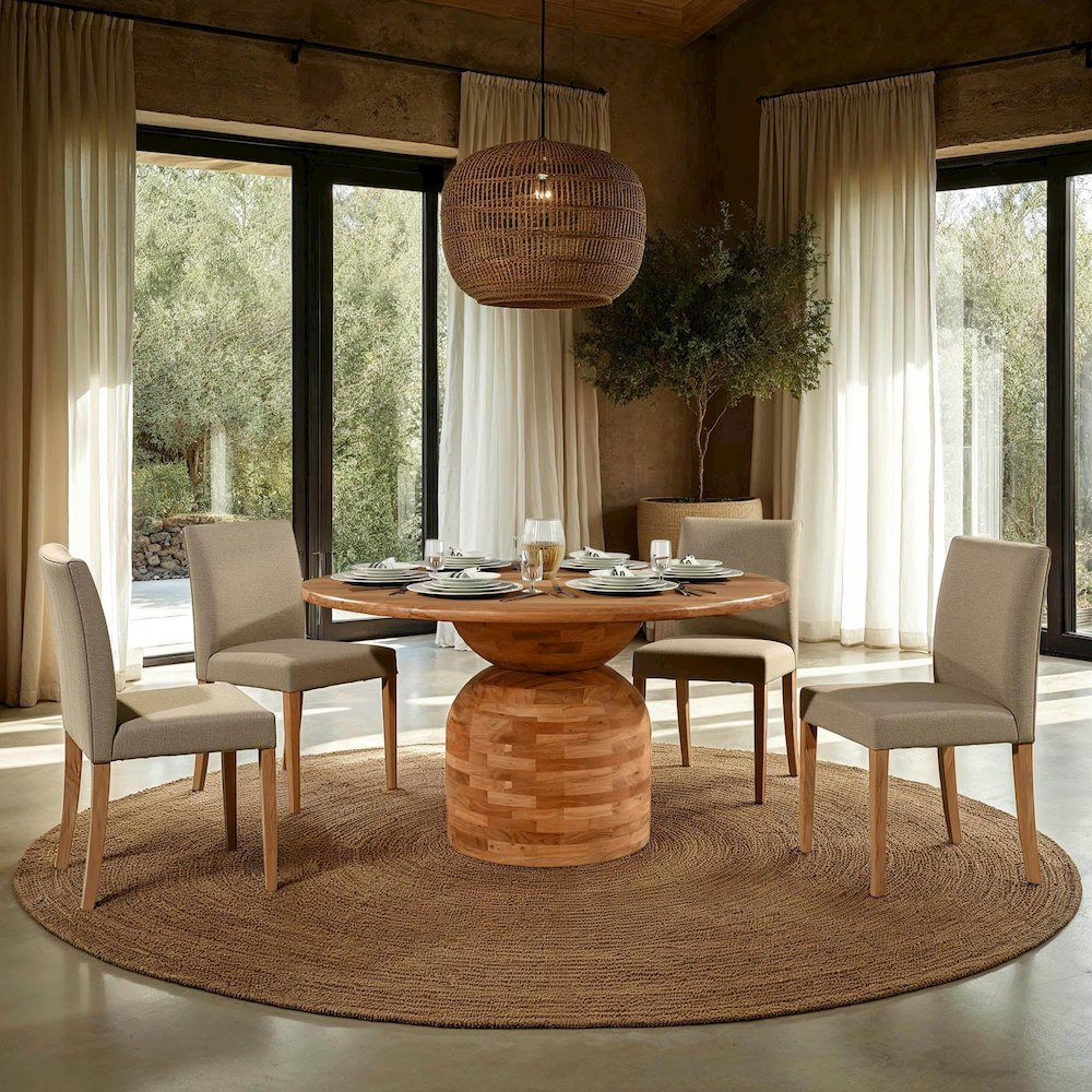 Form Round Dining Table. Picture 6