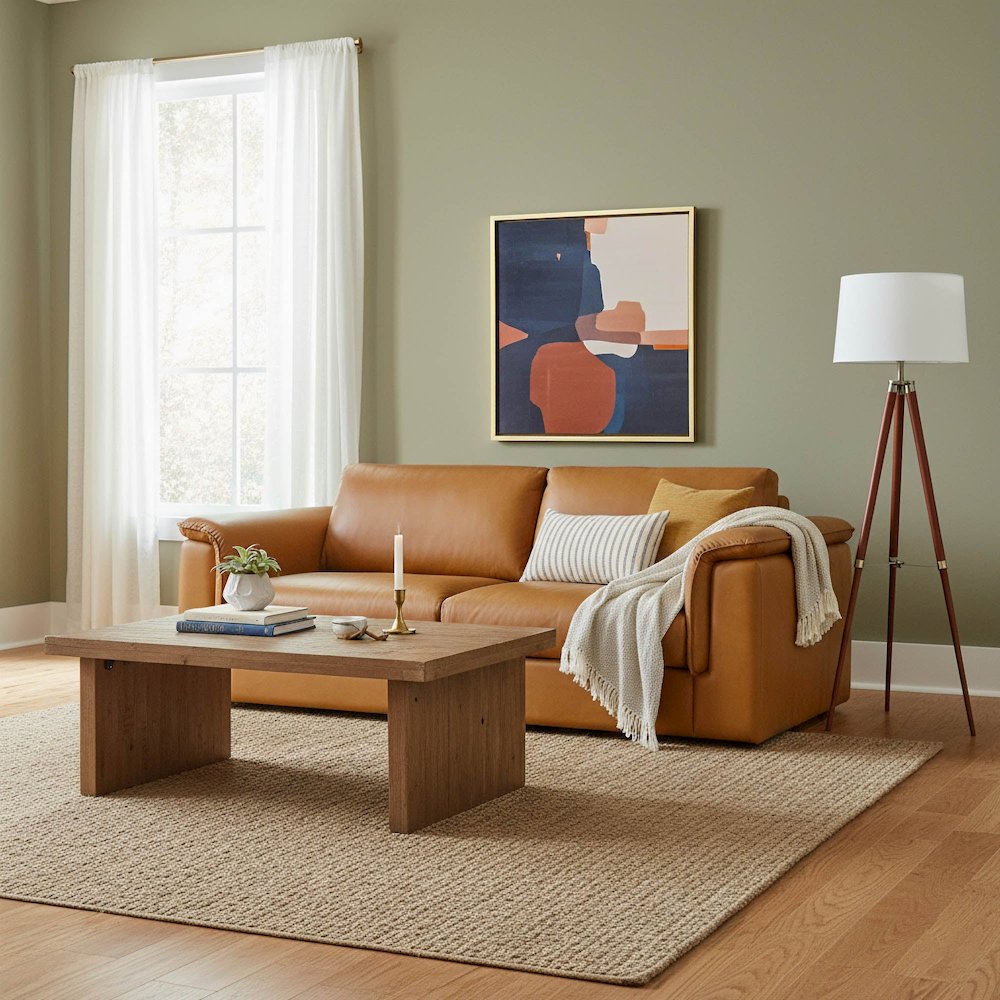 Jackson Sofa - Tan. Picture 2