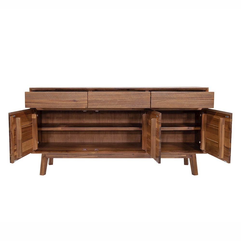 Gia Sideboard - Warm Pecan. Picture 5