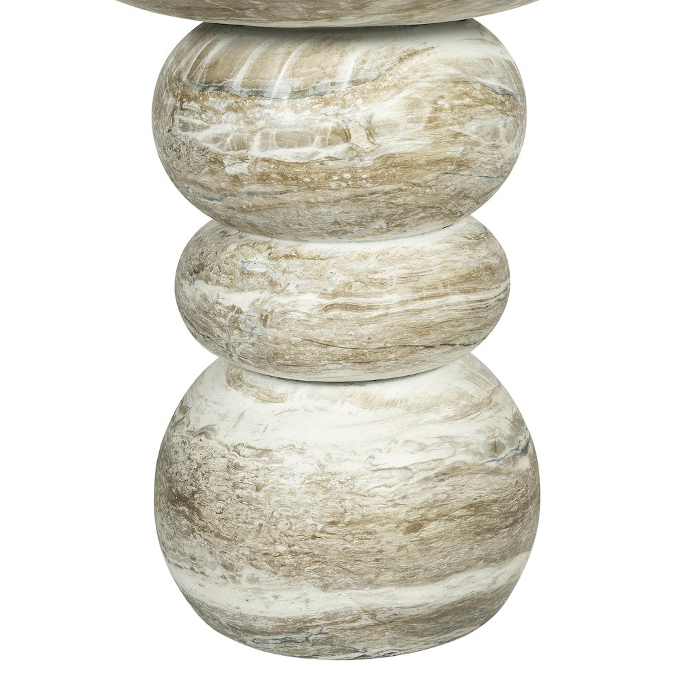 Temple Side Table - Grey Mist. Picture 7