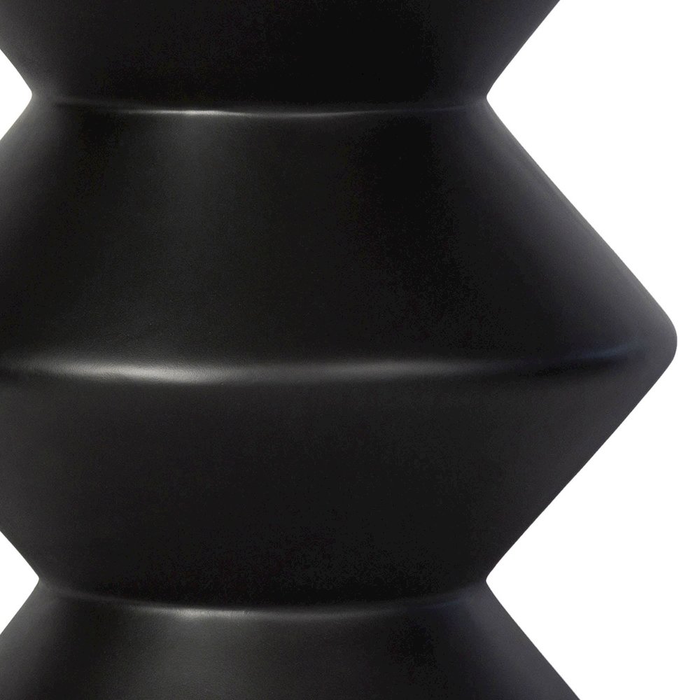 Concrete Inverted Side Table - Black. Picture 9
