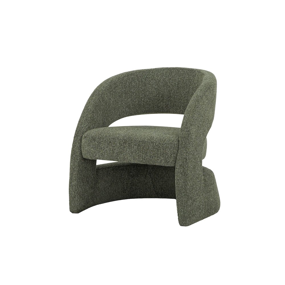 Virgo Club Chair - Verde. Picture 1