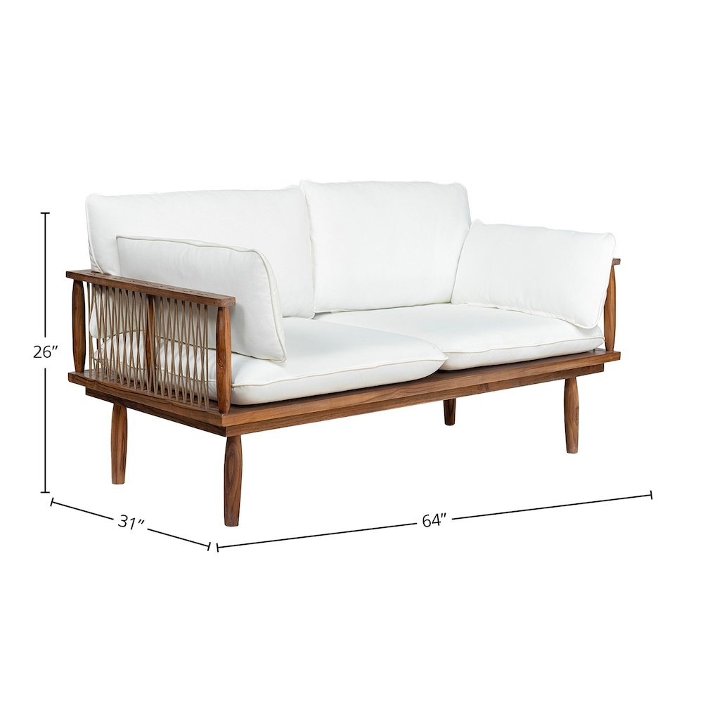 Vineyard Outdoor - Loveseat. Picture 12