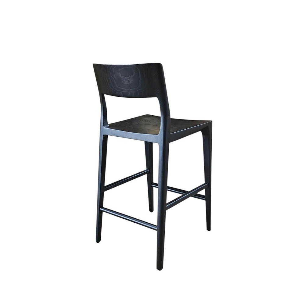 Catania Counter Stool - Black. Picture 7