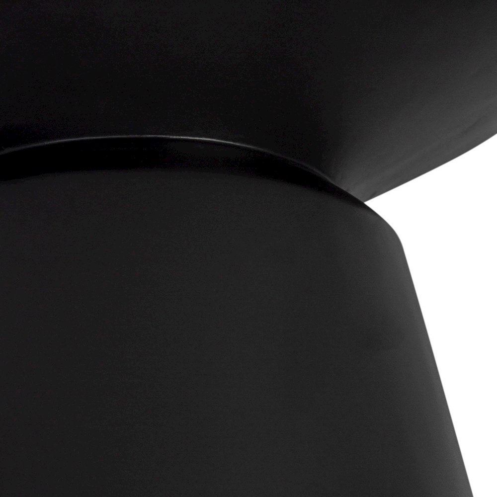 Concrete Mineral Side Table - Black. Picture 9