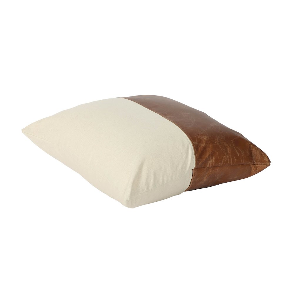 Two Tone Decorative Pillow. Picture 2