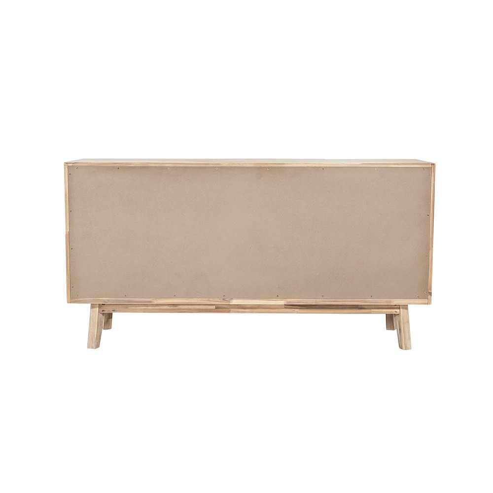 Gia 6 Drawer Dresser - Light Driftwood. Picture 8