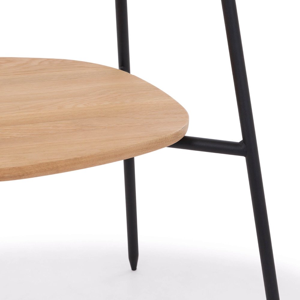 Colton Dining Chair - Natural Wood Seat. Picture 6