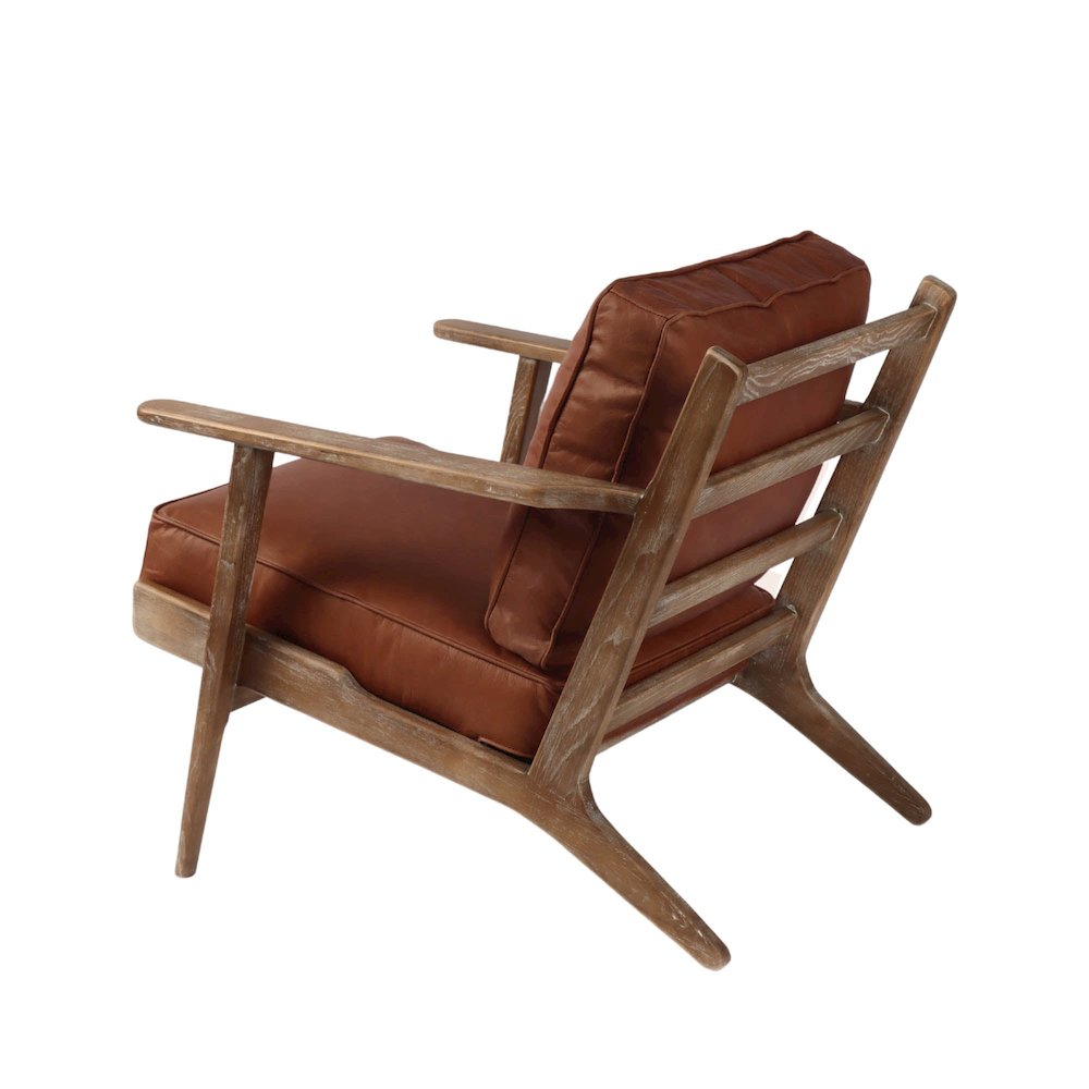 Junior Arm Chair - Saddle Brown. Picture 7