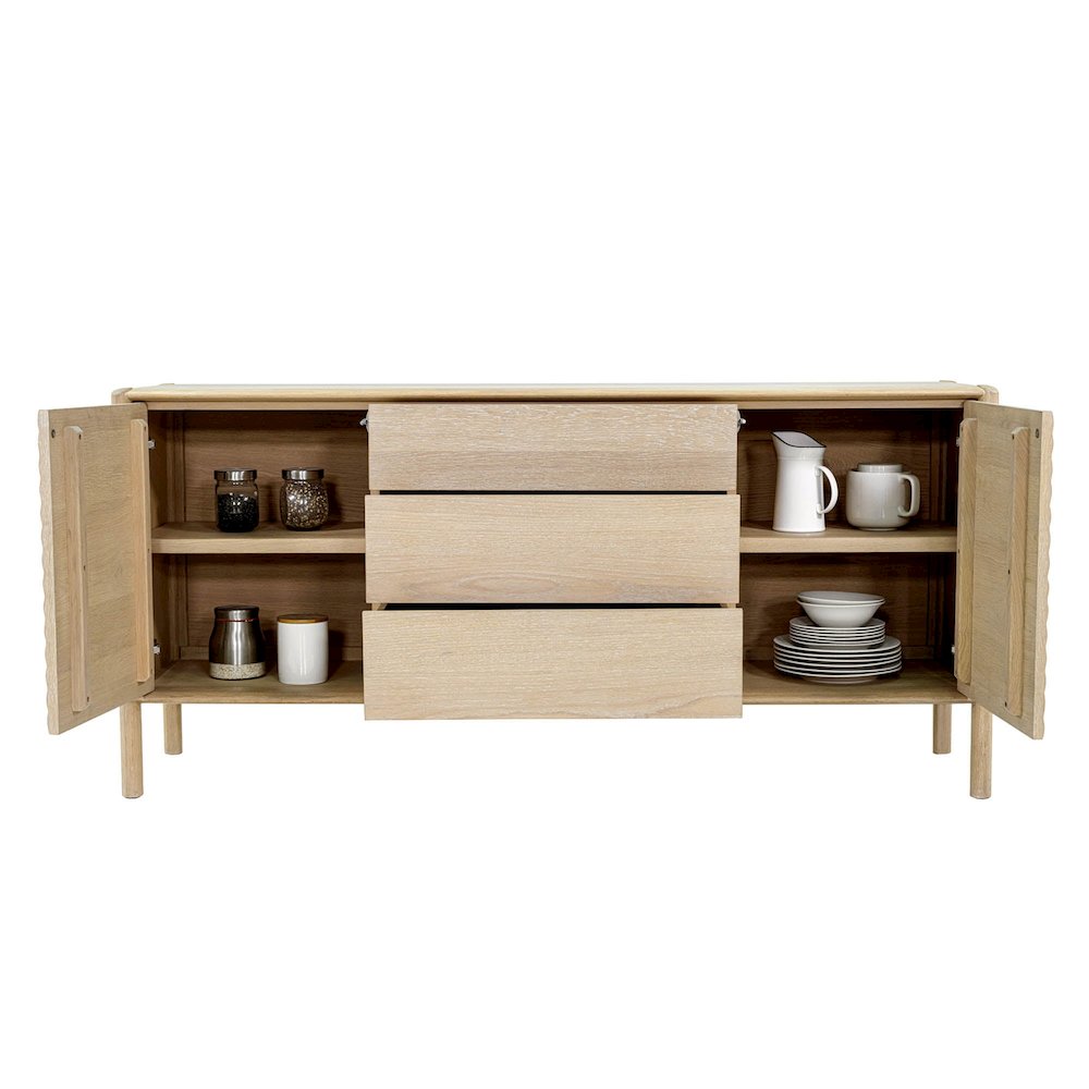 Runway Sideboard - Light Oak. Picture 6