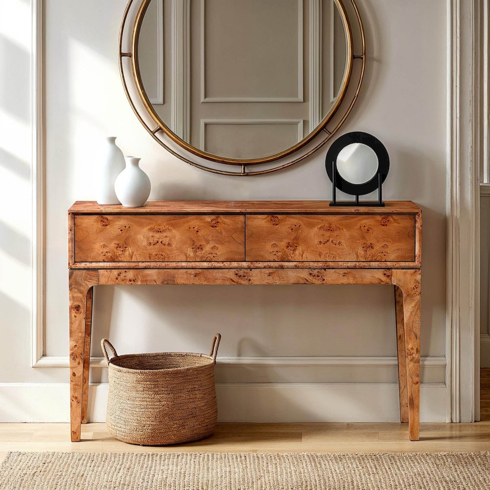 Mappa Console Table - Dark Burl. Picture 2