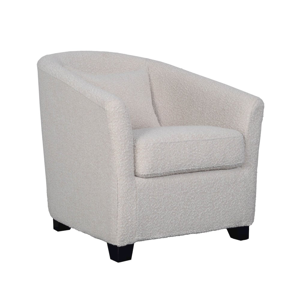 Carmen Club Chair - Boucle Cream. Picture 1