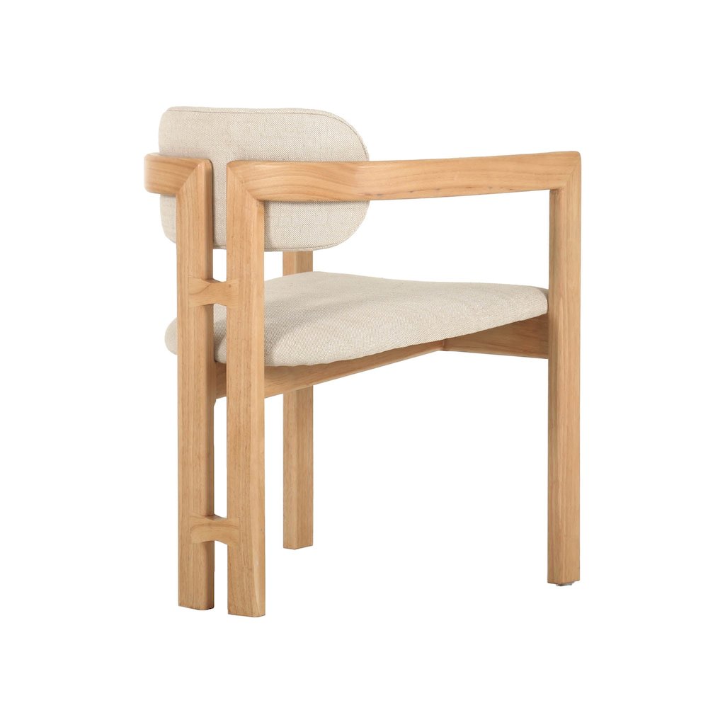 Monterrey Dining Chair - Cream Tweed. Picture 7