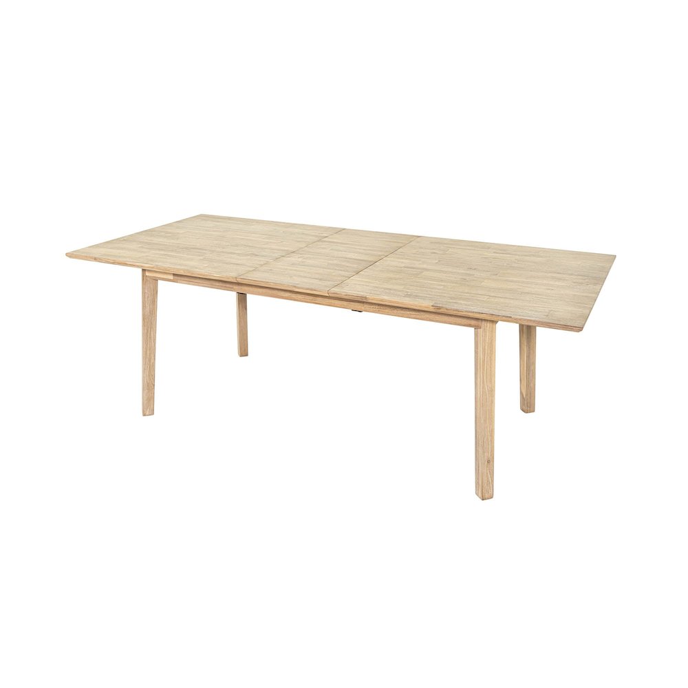 Gia Extension Dining Table 71/102" - Light Driftwood. Picture 5