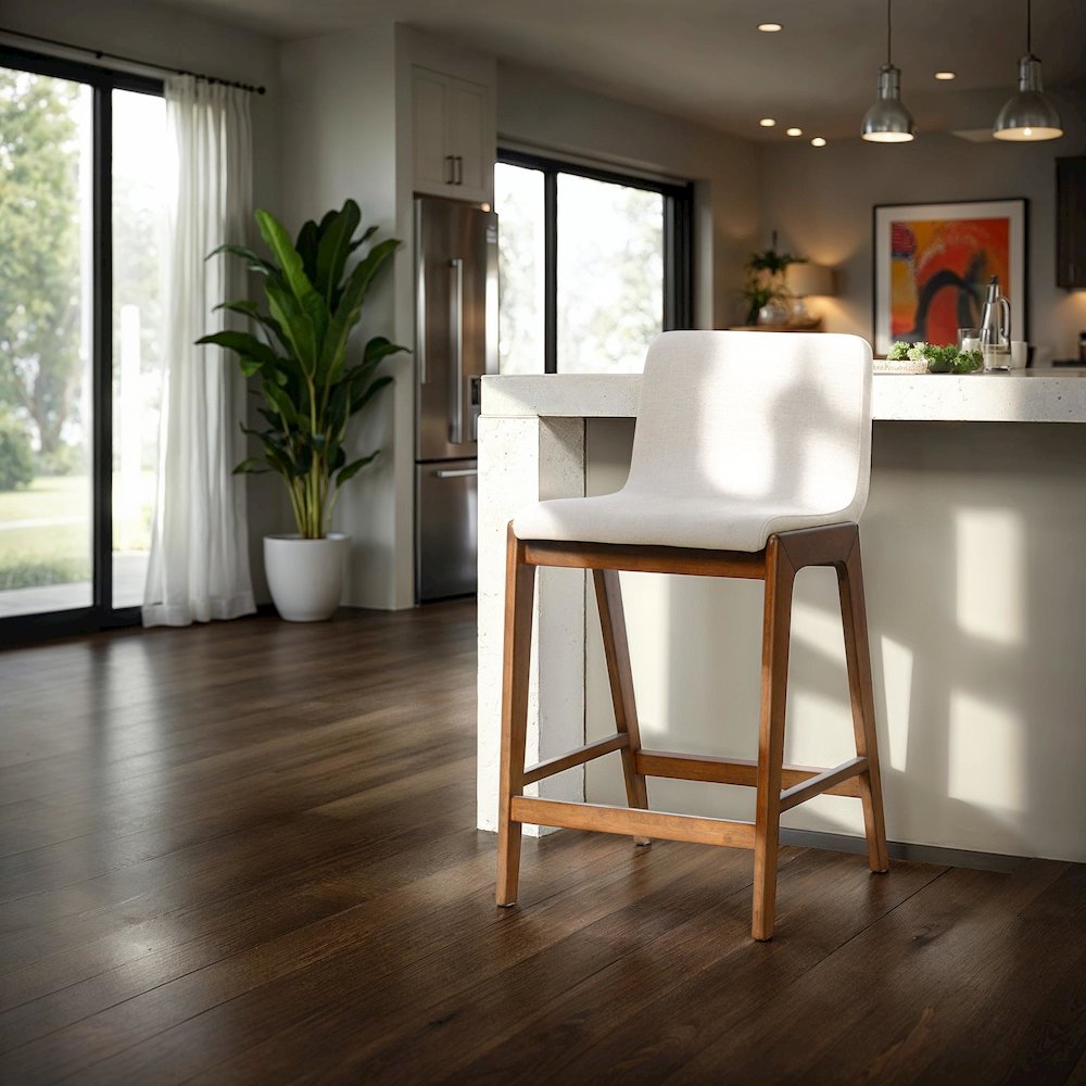 Remix Counter Stool - Cream. Picture 2