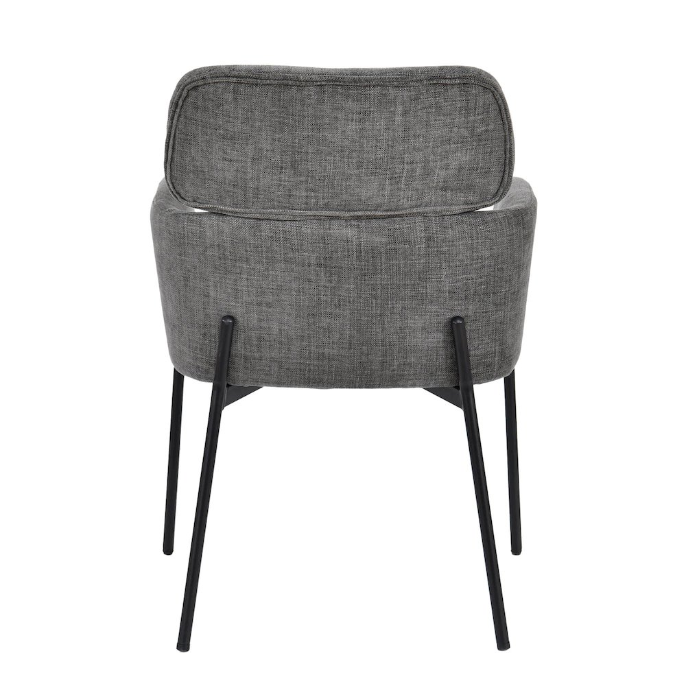 Allegra Dining Chair - Graphite. Picture 9