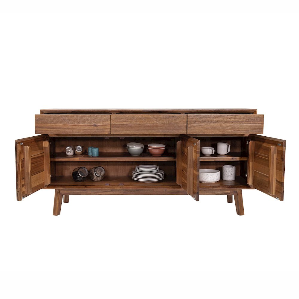 Gia Sideboard - Warm Pecan. Picture 6