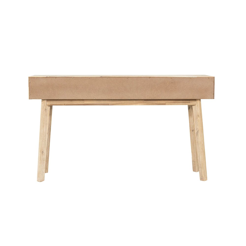 Gia Console Table - Light Driftwood. Picture 8