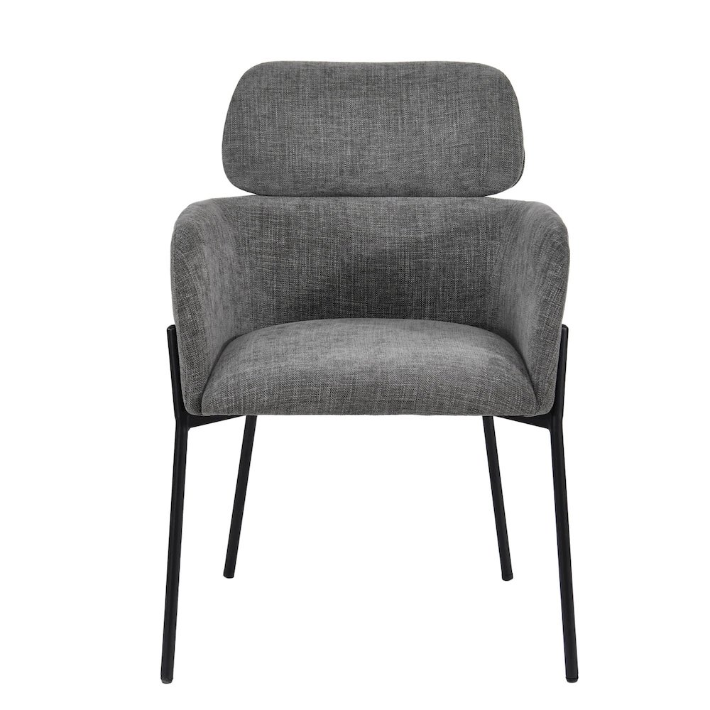 Allegra Dining Chair - Graphite. Picture 4