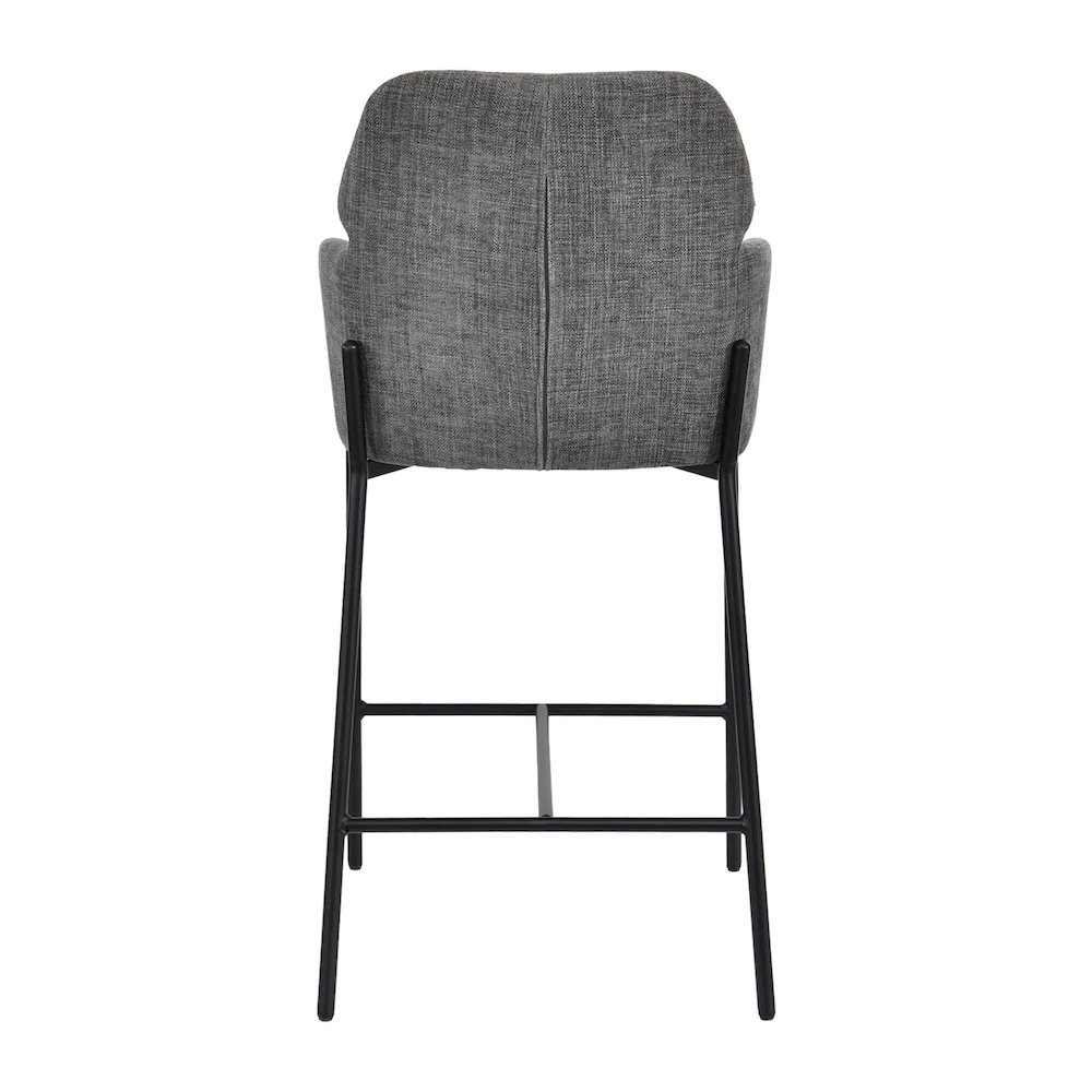Allegra Counter Stool - Graphite. Picture 5