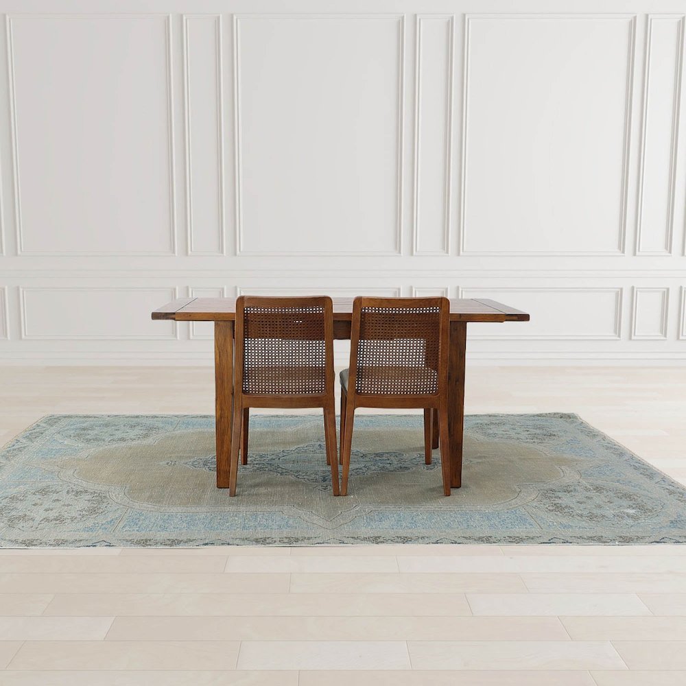 Irish Coast Small Extension Dining Table (47"/62") - African Dusk. Picture 10