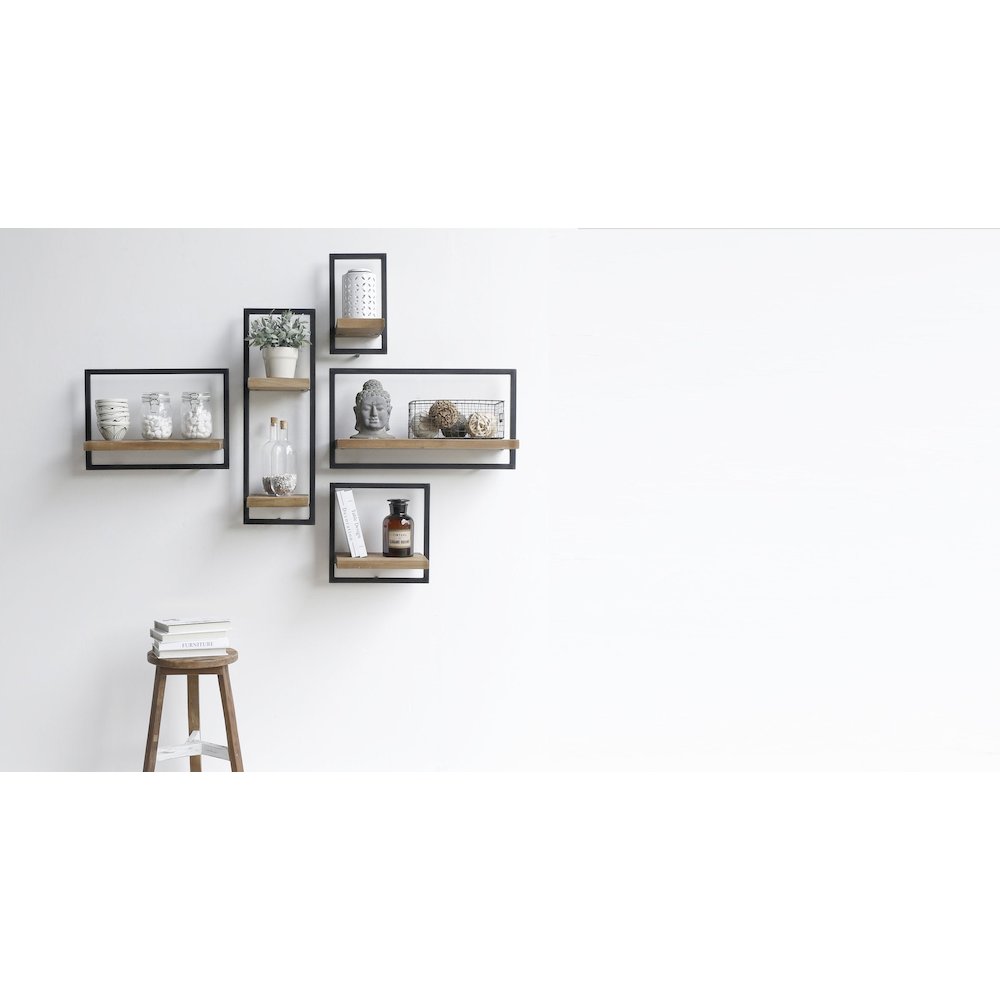 D-Bodhi Metal Frame Wall Box - Natural - Type B (1/box). Picture 2