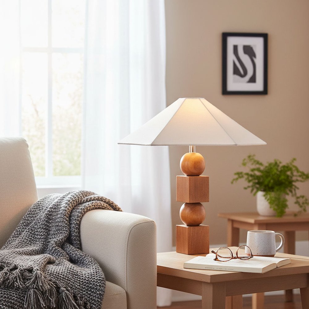Geometric Table Lamp. Picture 2