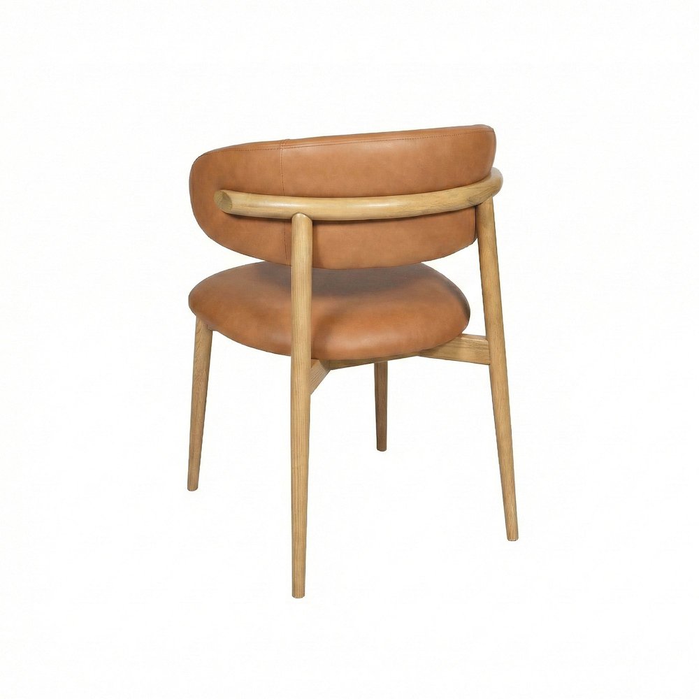 Milo Dining Chair - Tan. Picture 6