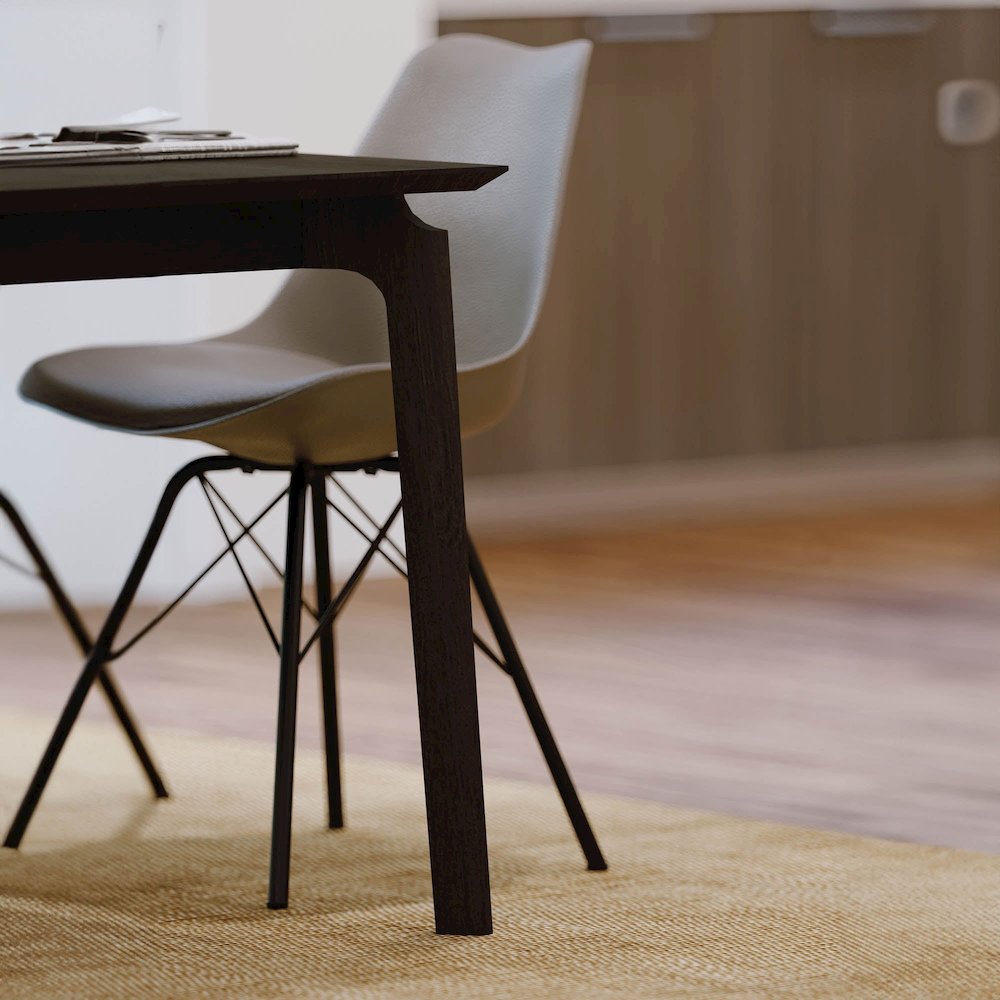 Kenzo Dining Table 71” - Black. Picture 8