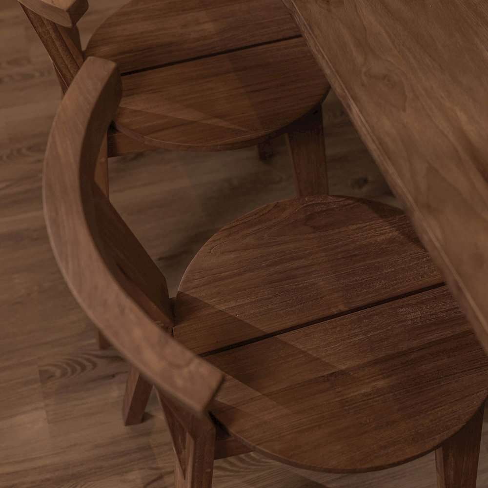 D-Bodhi Artisan Buffalo Dining Chair. Picture 4