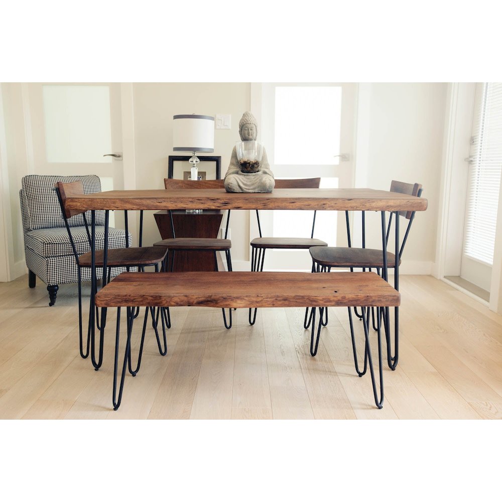 Organic Bench - Matte Brown. Picture 9