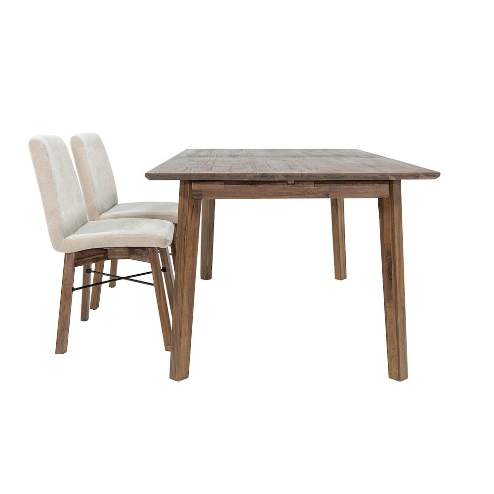 Gia Extension Dining Table 71/102" - Warm Pecan. Picture 10