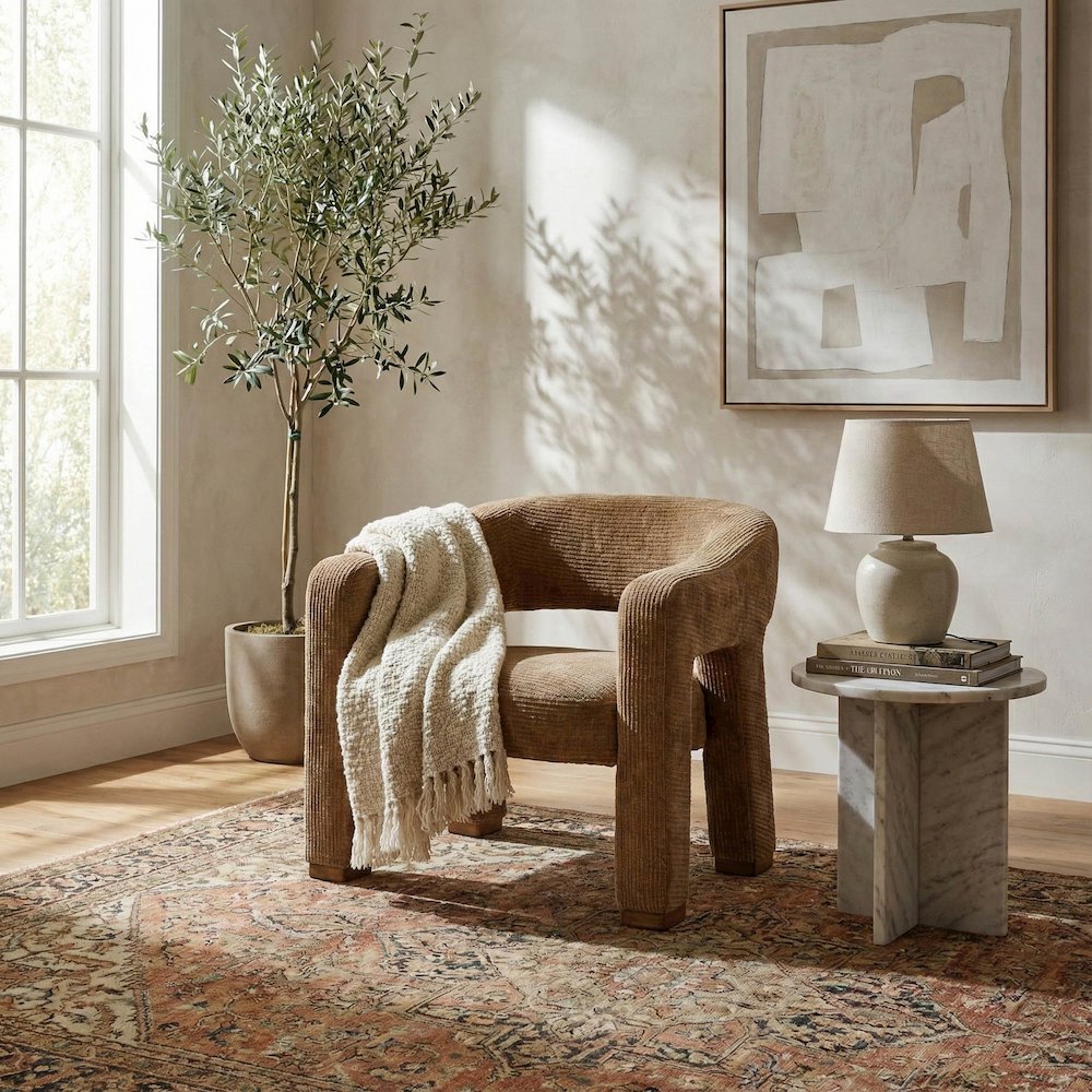 Quinn Club Chair - Chai. Picture 2