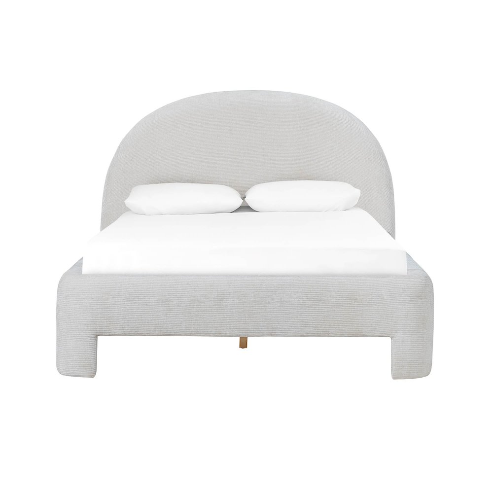 Nina King Bed - Ecru. Picture 10