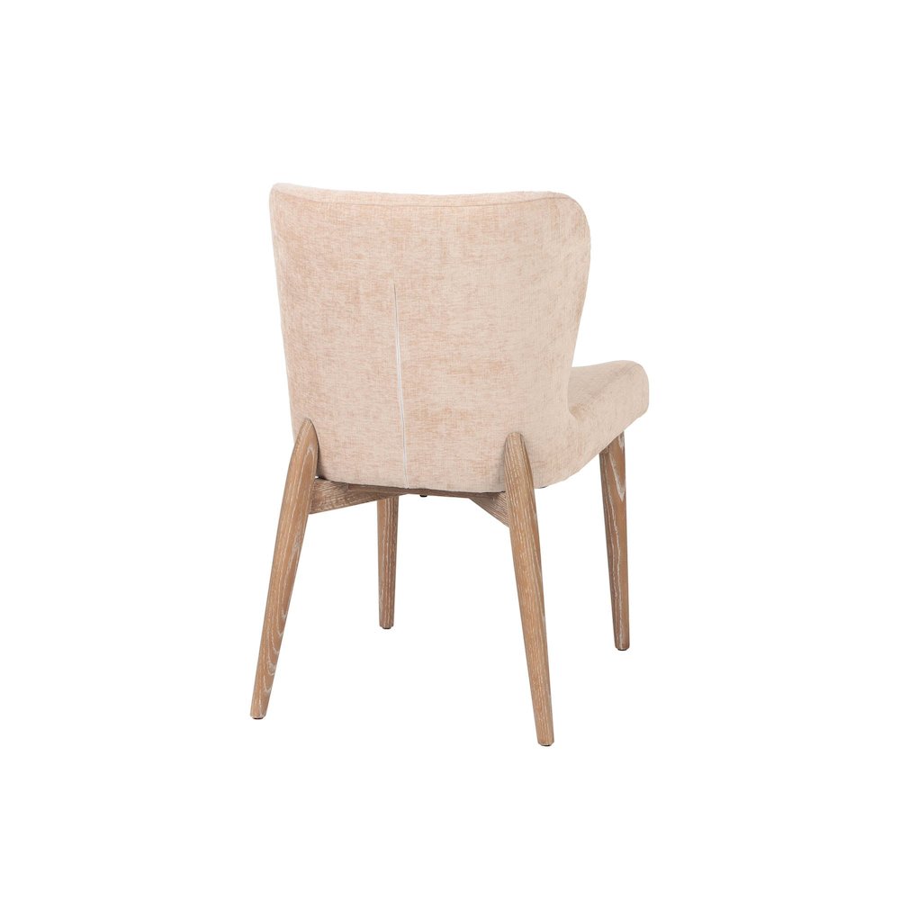 Uffizi Dining Chair - Champagne Chenille. Picture 7